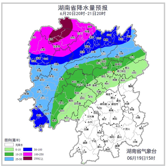 湖南氣象發(fā)布：常德有特大暴雨！9級(jí)雷暴大風(fēng)！